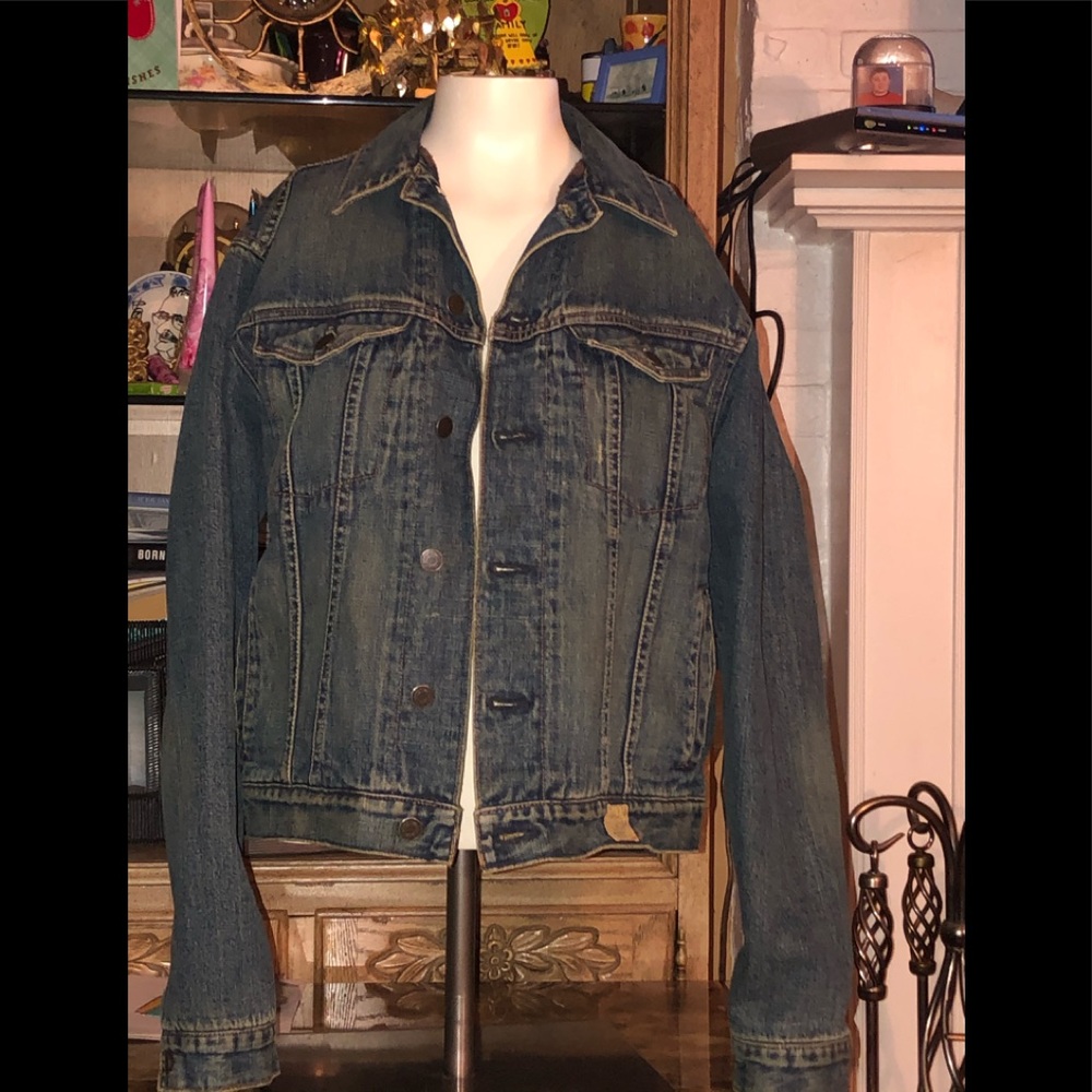 EUC HEAVY AMBERCROMBIE &FITCH JACKET W/FLANNEL